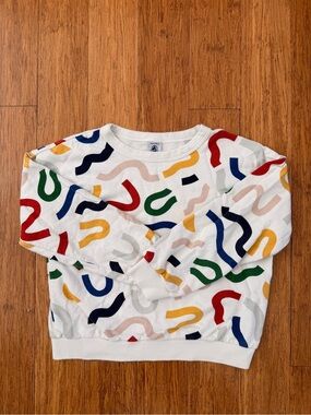 Petit Bateau Lightweight Girls Sweatshirt – Size 8Y / 128 cm – Great Condition
